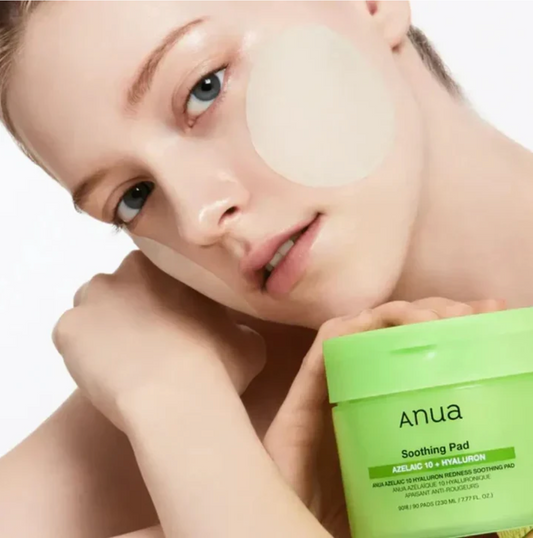 Anua Azelaic Acid 10% Hyaluron Redness Soothing Pad